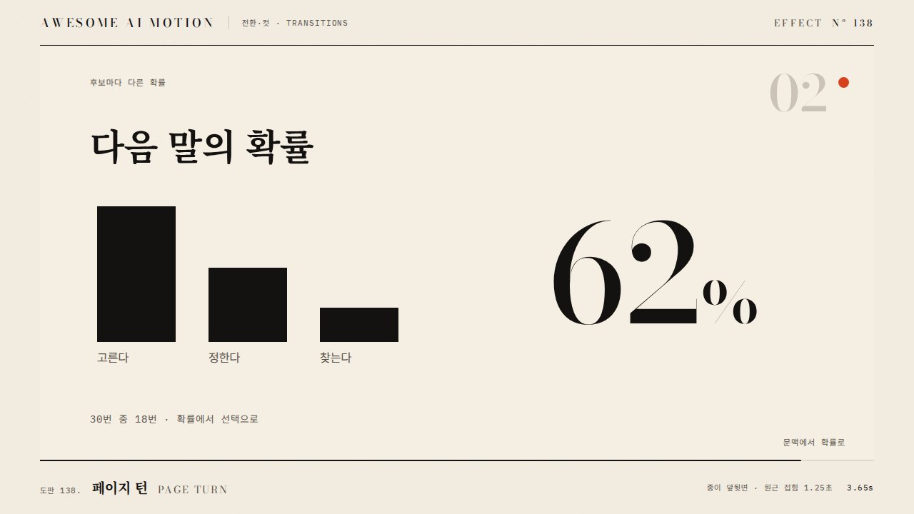 페이지 턴 · Page Turn