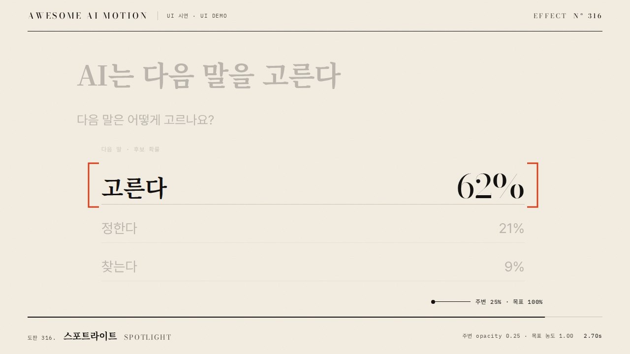 스포트라이트 · Spotlight