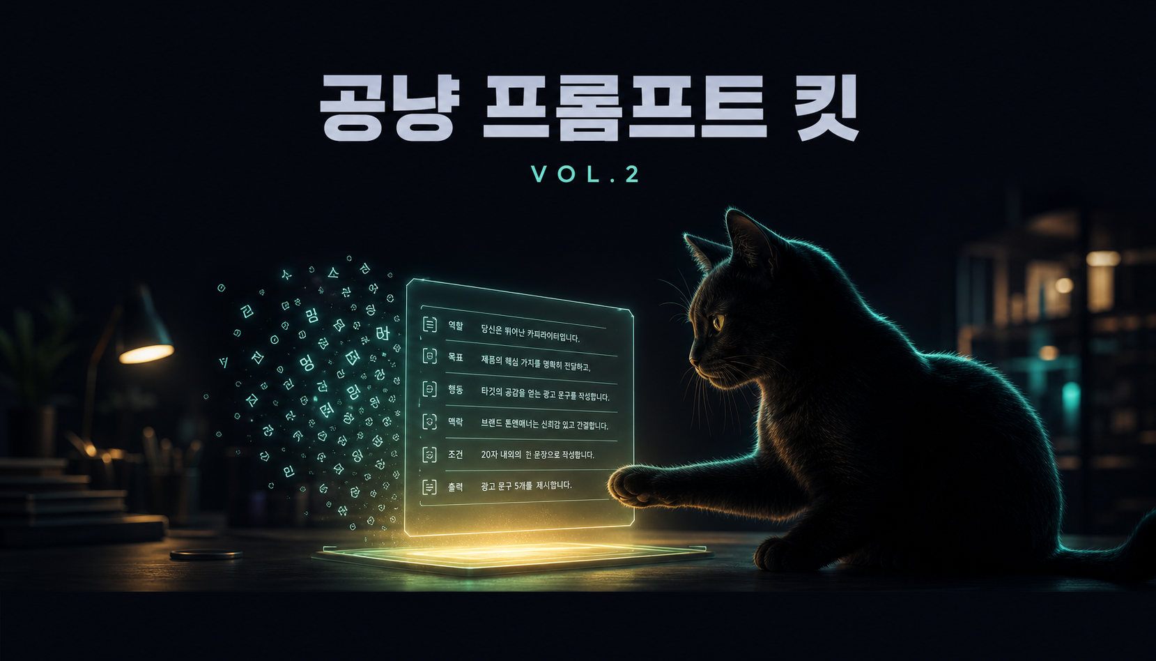 공냥 프롬프트 킷 VOL.2 키비주얼